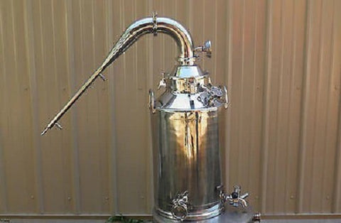 13 Gallon Moonshine Still with 3" Stainless Whiskey Column