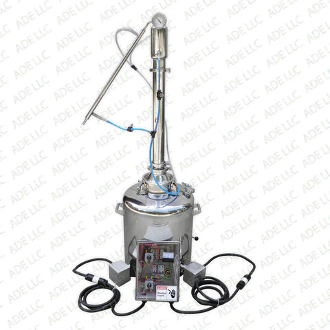 26 Gallon Still with 3" Stainless Reflux Column, 11,00 Watt Heating System & Cooling Kit