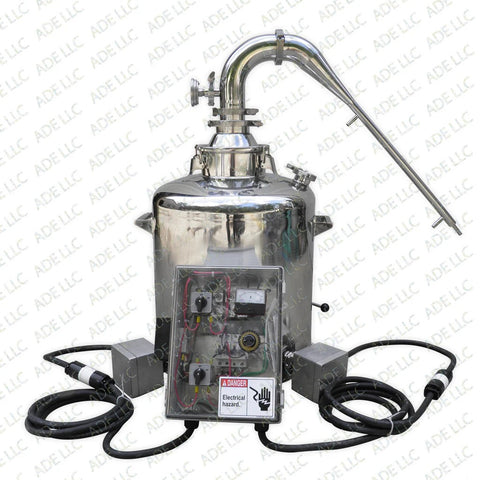 26 Gallon Still with 3" Stainless Whiskey Column and 11,000 Watt Heating System