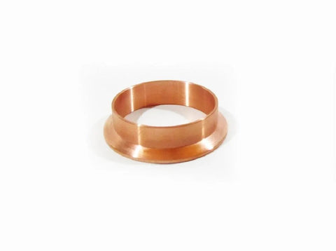 2" Copper Tri Clamp Weld Ferrule, Dairy Tri Clover Reflux column, Not Stainless
