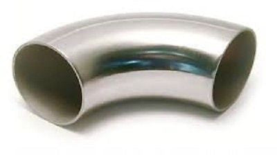 90 degree 1.5" Weld On Elbow, Stainless Steel 304 - Emerald Gold