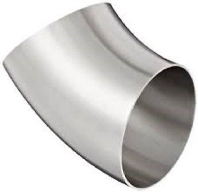 45 degree 1.5" Weld On Elbow, Stainless Steel 304 - Emerald Gold