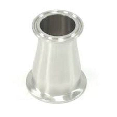 1.5" to 2" Tri Clamp Concentric Reducer SS304 for Essential Oil Extractors - Emerald Gold