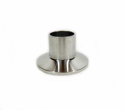 1" Sanitary Weld on Ferrule with 1.5" Tri Clamp/Tri Clover Fitting, SS304 - Emerald Gold