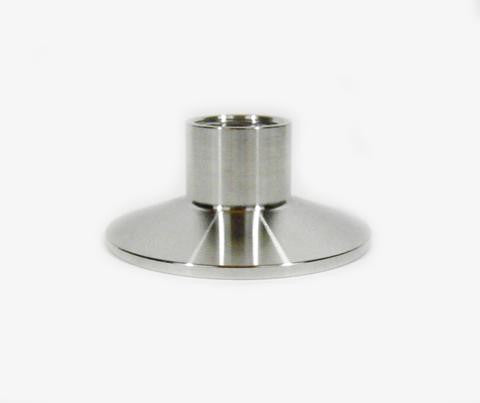2" Tri Clamp/Tri Clover to 1/2" Female NPT Fitting. Stainless Steel 304 - Emerald Gold