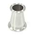 2" to 1.5" Tri Clamp, Tri Clover, Sanitary, Concentric Reducer, 304 Stainless Steel