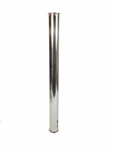 4" x 36"  Sanitary, 304 Stainless Steel, Tri Clamp Spool, BHO Extractor Column - Emerald Gold