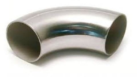 90 degree 2" Weld On Elbow, Stainless Steel 304 - Emerald Gold