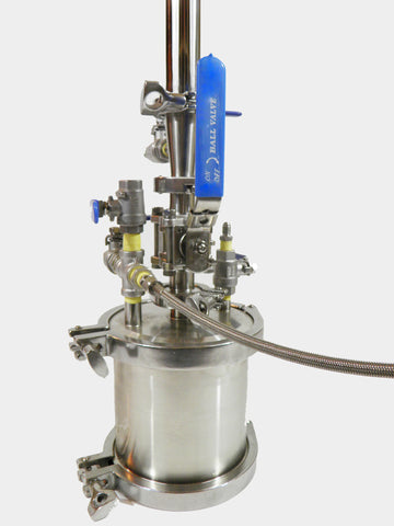 MK III Closed Loop Essential Oil Extractor. Stainless Steel 304 - Emerald Gold