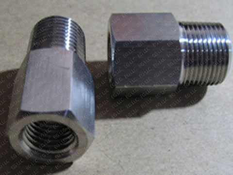 1/4" FNPT x 3/8" MNPT Bushing - Emerald Gold