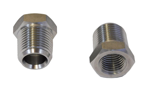 3/8" Male NPT to 1/4" Female NPT Bushing Reducer - 304 Stainless Steel