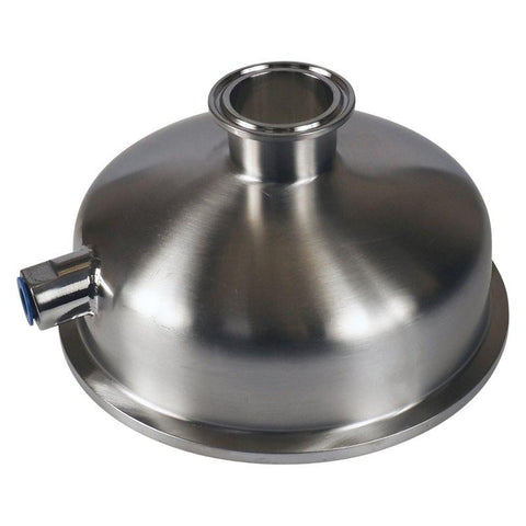 Bowl Reducer | Tri Clamp 6" x 1.5" x Female NPT 1/4"
