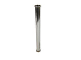 2" x 18"  Sanitary, 304 Stainless Steel, Tri Clamp Spool, BHO Extractor Column - Emerald Gold