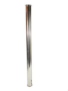 2" x 36"  Sanitary, 304 Stainless Steel, Tri Clamp Spool, BHO Extractor Column - Emerald Gold