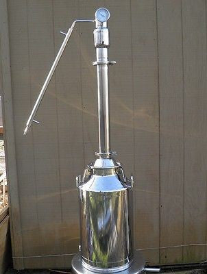 13 Gallon Moonshine Still with 3" Stainless Reflux Column