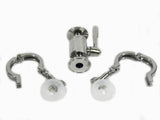 3/4" Ball Valve Kit with Silicone Gaskets and Tri Clamps