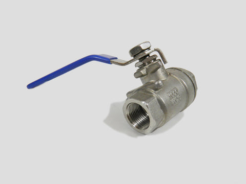 3/8" WOG  Ball Valve - Emerald Gold