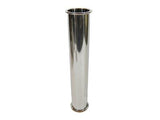 4" x 12"  Sanitary, 304 Stainless Steel, Tri Clamp Spool, BHO Extractor Column - Emerald Gold