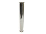 3" x 18"  Sanitary, 304 Stainless Steel, Tri Clamp Spool, BHO Extractor Column - Emerald Gold