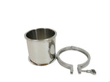 6" x 6" Tri Clamp Base for the MK III Closed Loop Extractor. SS304 - Emerald Gold