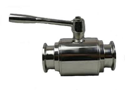 1.5" Tri Clamp to 1.5" Bore, Sanitary Ball Valve, Stainless Steel 304