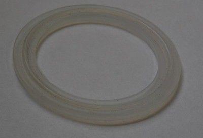 10"  Silicone Tri Clamp, Tri Clover, Sanitary, Gasket, Seal for still, etc