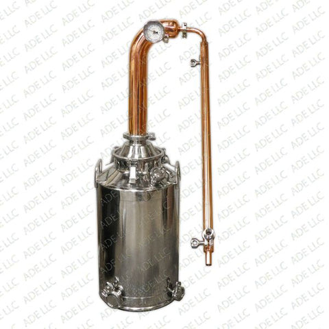 13 Gallon Moonshine Still with 3" Copper Pot Still Column